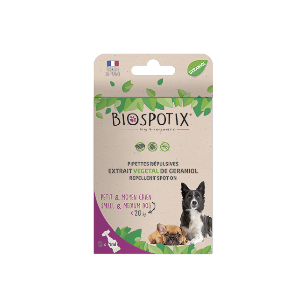 Biogance Biospotix dog spot on 5 x 1 ml.