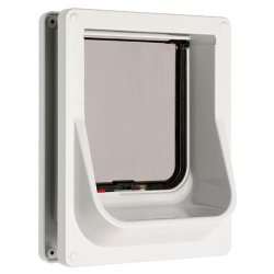 Kattelem elec. stor kat hvid