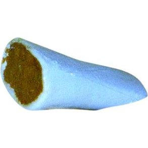 Marvben med kylling fyld.