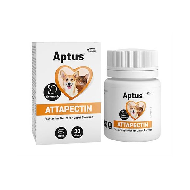 Aptus Attapectin tabletter 30 stk. Til hunde og katte