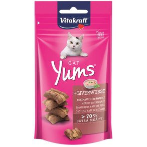 Vitakraft Yums katte godbid med 70 % leverplse. . 