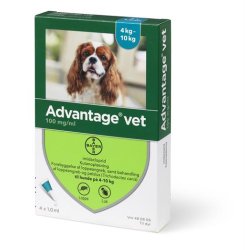 Advantage Loppemiddel Hund op til 4 kg.