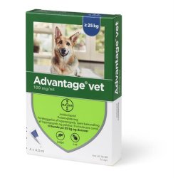 Advantage Loppemiddel Hund op til 4 kg.
