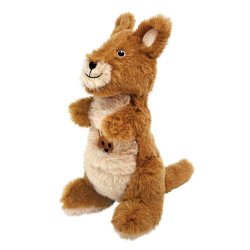 KONG Legetj Shakers Kangaroo Brun M 25,5cm
