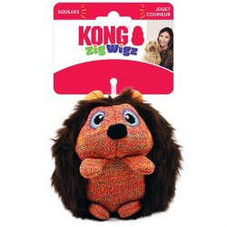 KONG Legetj ZigWigz Pindsvin Flerfarvet M 13cm