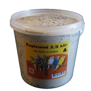Fuglesand m/skaller & anis 2,5 kg.