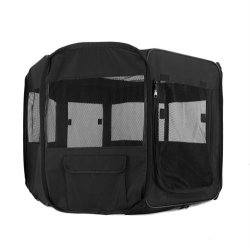 Dogman Kanvas Hvalpegrd/ lbegrd Tintin. Diameter 91.5  x 91.5 x 53.5 cm.