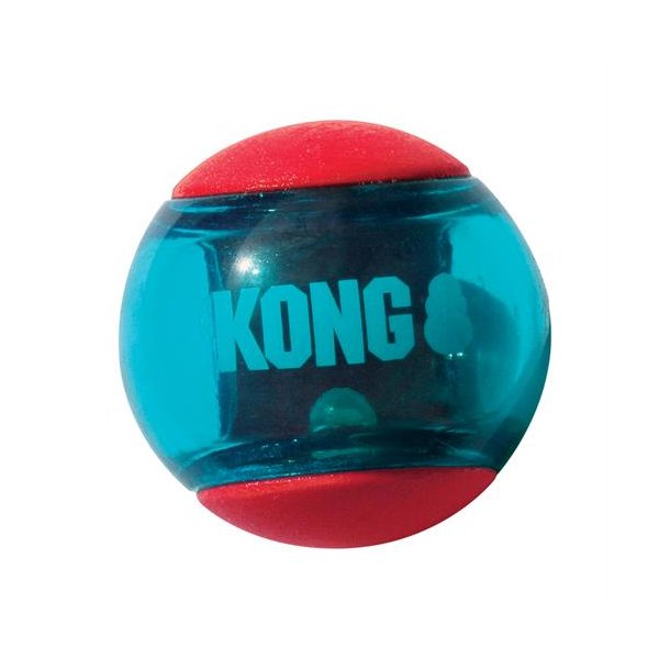 KONG Squeezz Action bold , Medium  diameter 6,5 cm  3 stk i pakken 