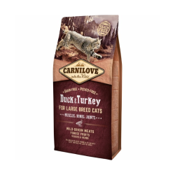 Carnilove Kattefoder Large m. And/kalkun kornfri