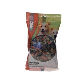 Tikki Micro ben 200g 4 smagsvarianter - fjerkr, lam, kallun og fisk. 200g