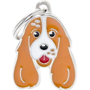 My Family Hundetegn Cockerspaniel - Brun/hvid