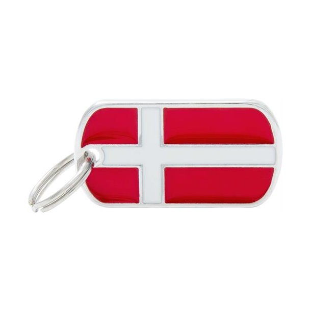 My Family Hundetegn Danmarks flag 