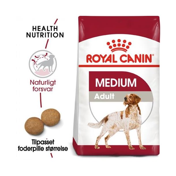  Royal Canin Medium Adult 25  15 kg.