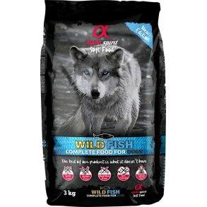 Alpha spirit Fisk - Komplet hundefoder glutenfri 3 kg.