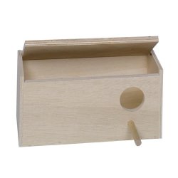 Redekasse Unduluat tr m. siddepind. 21 x 13 x 12 cm.