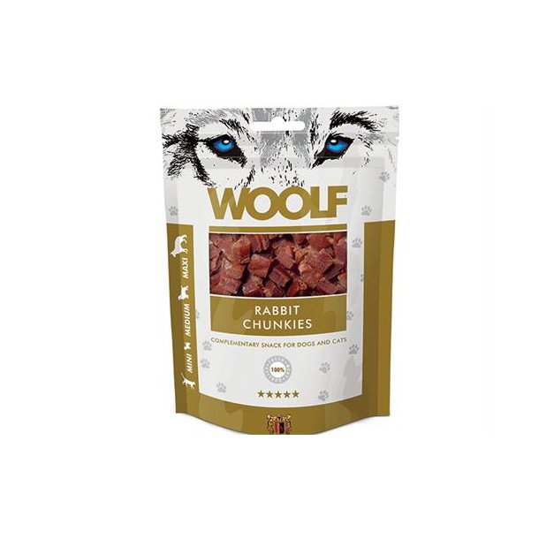Woolf godbidder med Kanin 100 g.