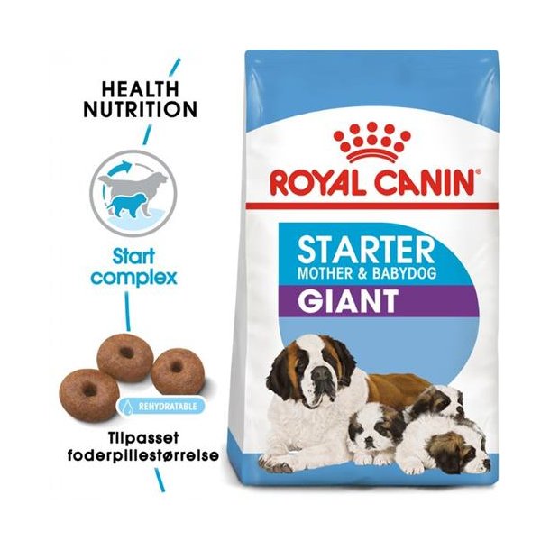  Royal Canin Hundefoder Giant Mother &amp; Babydog 15 kg.