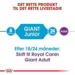  Royal Canin Giant Junior hundefoder 15 kg.
