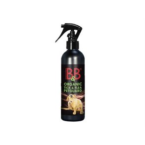 B&B Petguard Tick & Flea  kologisk Loppe/Plejemiddel 300 ml. m/sprjte.