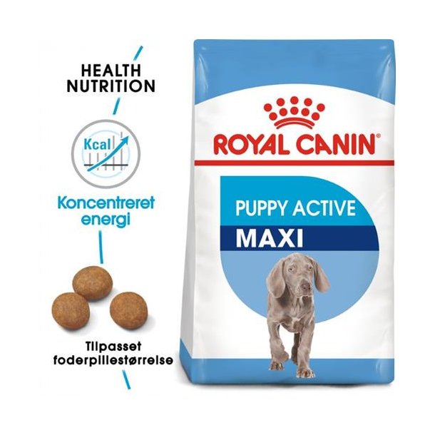  Royal Canin Hvalpefoder Maxi Active 15 kg.