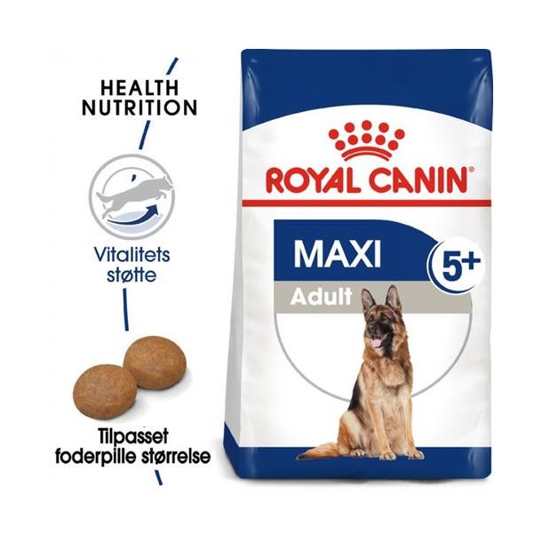  Royal Canin Maxi Adult 5+ 15 kg.