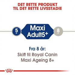  Royal Canin Maxi Adult 5+ 15 kg.