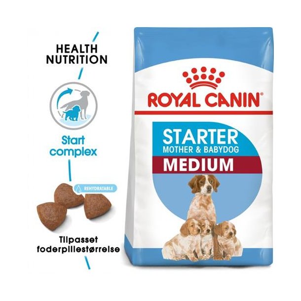  Royal Canin Mother &amp; Babydog Medium Starter 15 kg.