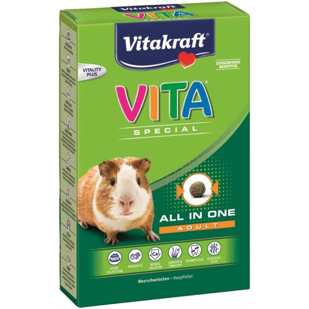 Vitakraft Vita Special - Marsvin All in one fuldfoder 600 g.