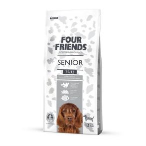 Four Friends senior hundefoder 12 kg. 