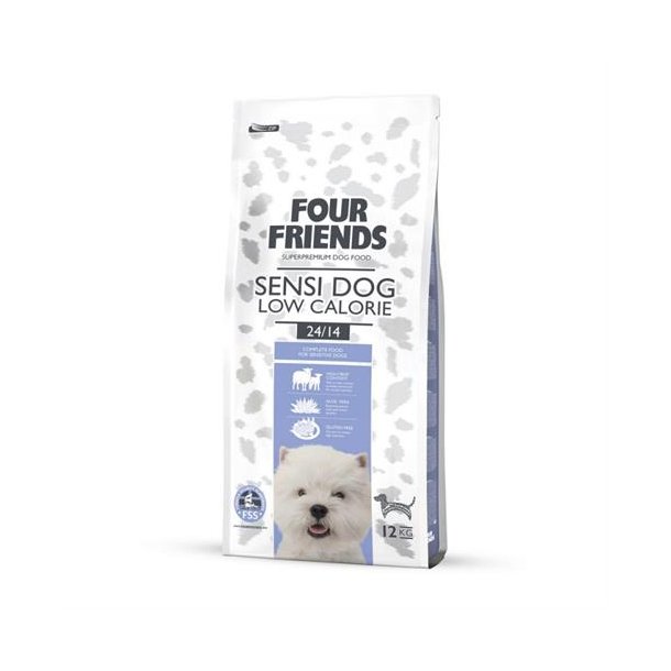 Four Friends Hundefoder Sensitiv med Lam  12 kg.