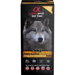 Alpha Spirit  komplet hundefoder med Chicken 3,0 kg (15 x200g)  
