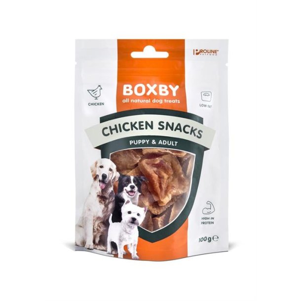 Boxby Chicken Snack 100g. 