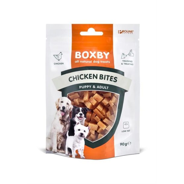 Boxby chicken bites godbidder 90 g.