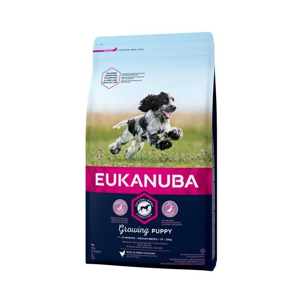 Eukanuba Hundefoder Puppy Medium