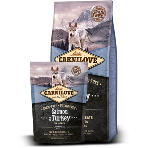  Carnilove Hvalpefoder Laks og Kalkun
