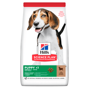 Hill's Science Plan Puppy Healthy Development Hvalpefoder - Lam og Ris 2,5 kg.