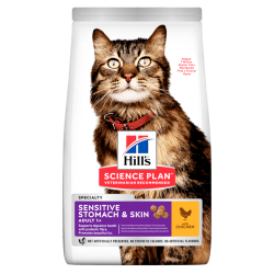 Hill's Science Plan Feline Adult Sensitive Stomach  Skin Chicken