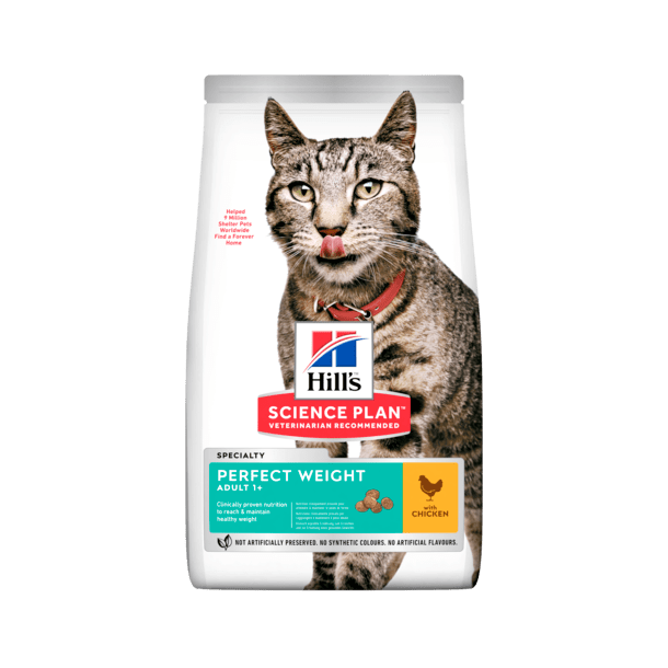 Hill's feline adult Perfect Weight slankefoder 1,5 kg.