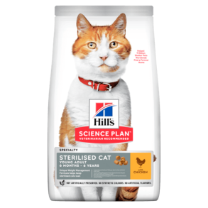 Hill's Science Plan Feline Young Adult Sterilised Cat Chicken